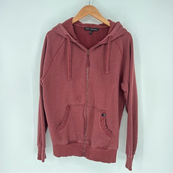 Pact Organic Tops - PACT Organic Pink Hoodie